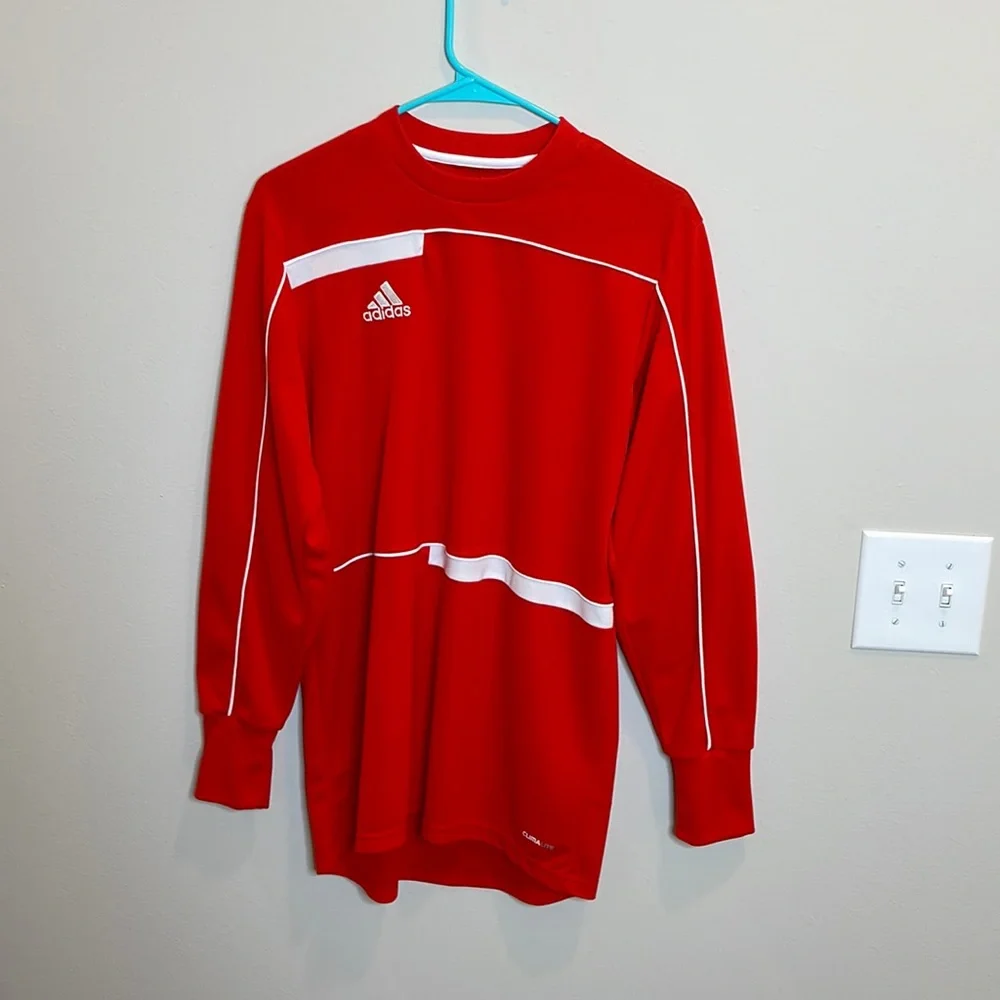 Mens Adidas Long Sleeve Shirt Size M - Picture 1 of 6
